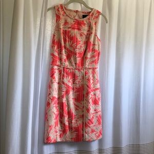 J. Crew palm mini dress